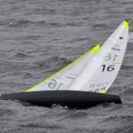 Hugh McAdoo GBR16 enjoying the hard going – Photo Rob Vice
